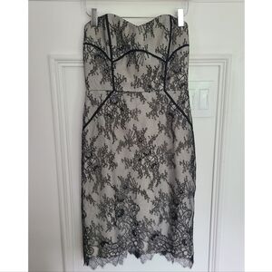 Badgley Mischka lace cocktail dress‎